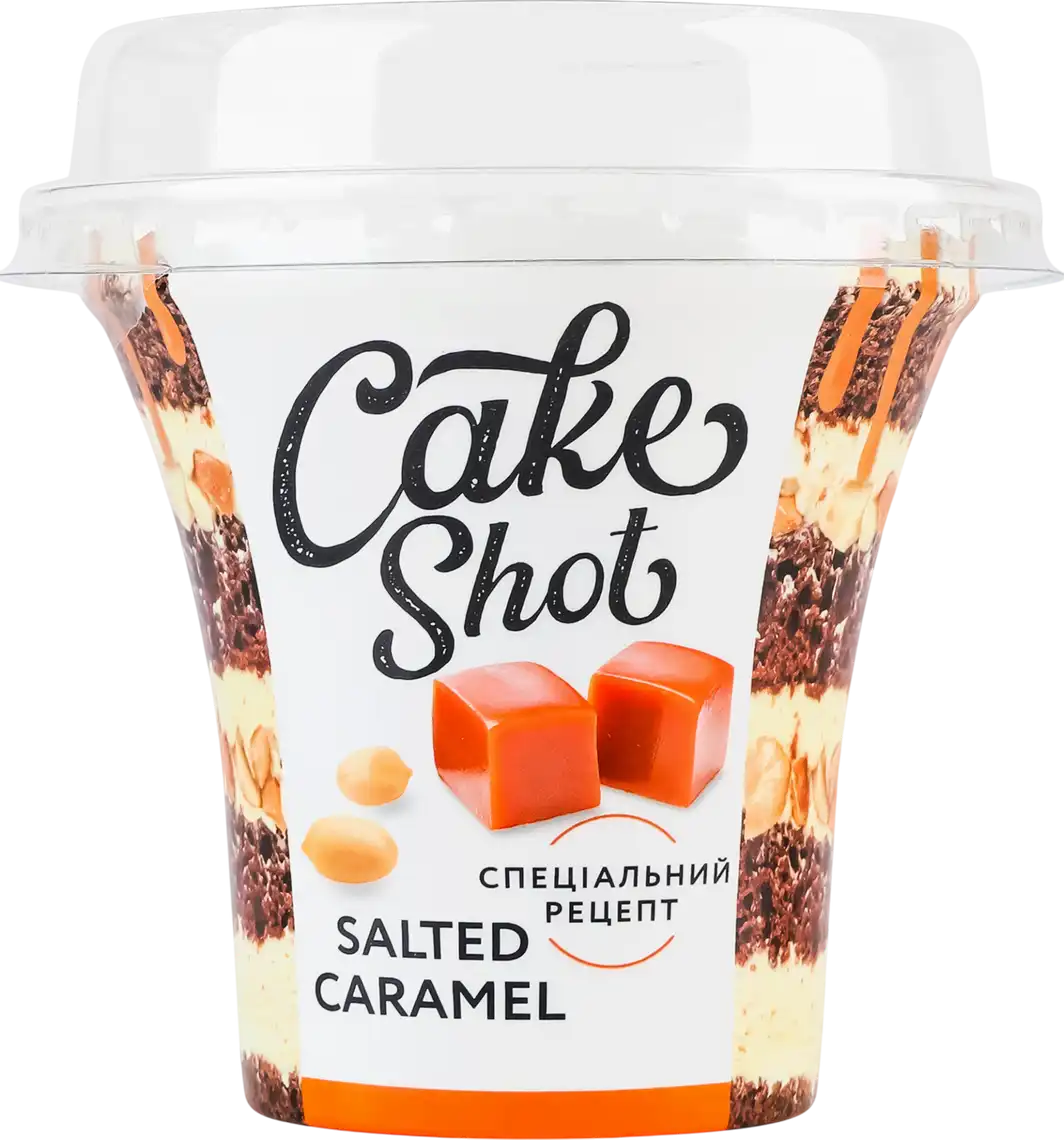 Десерт Nonpareil Cake Shot Salted Caramel з солоною карамеллю 100 г