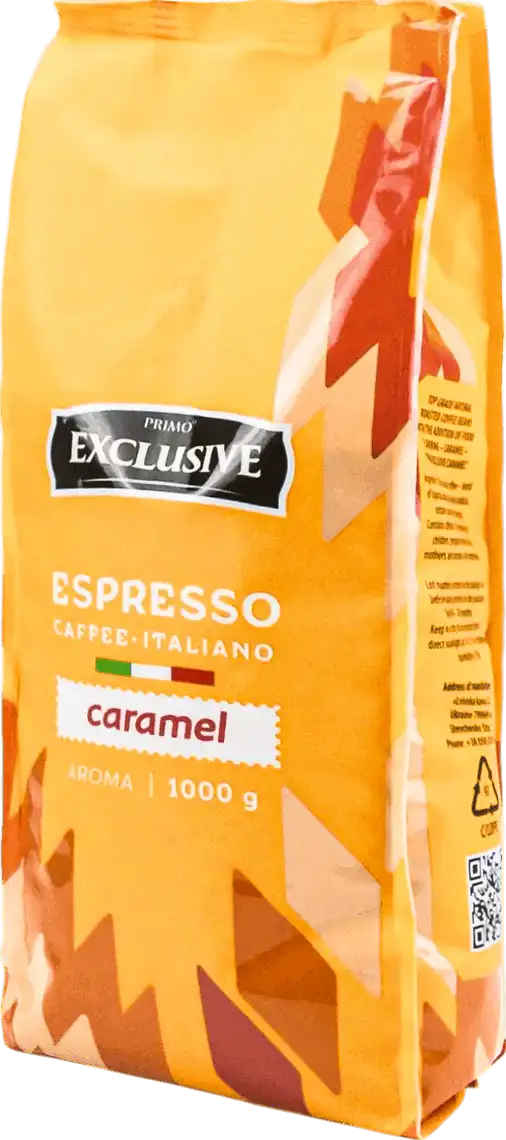 Кава в зернах Primo Exclusive Caramel 1 кг