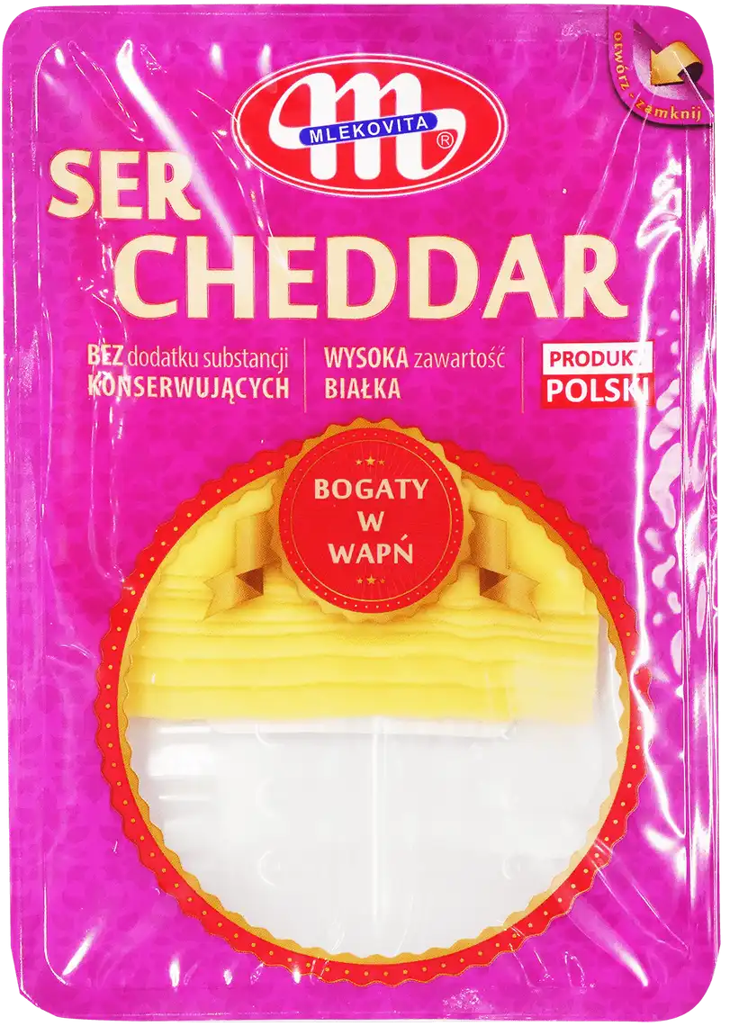 Сир Mlekovita Cheddar 60% 150 г