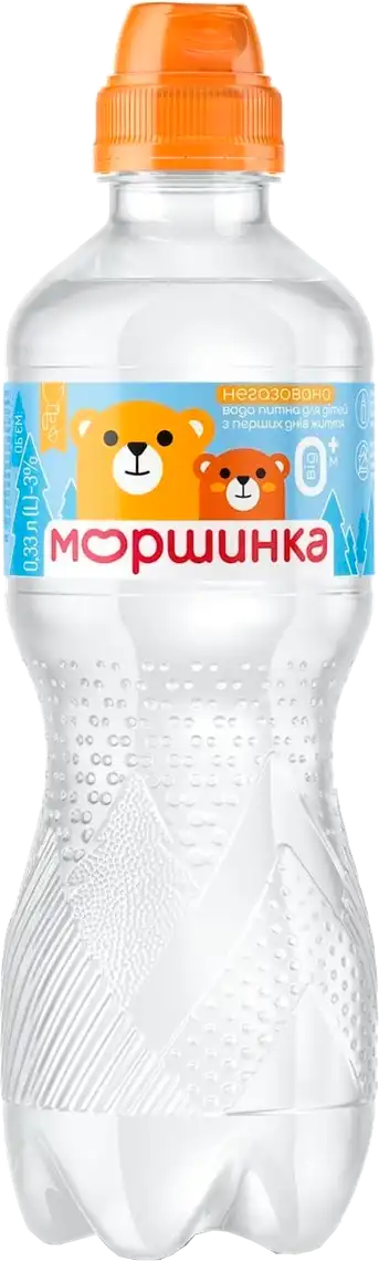 Вода мінеральна Моршинка для дітей негазована 0,33 л Спорт
