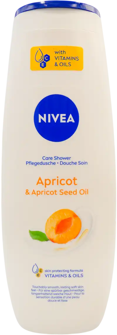 Гель для душу Nivea Абрикос та олія абрикосових кісточок 500 мл