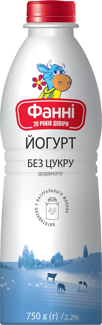 Йогурт Фанні 2.2% 750 г