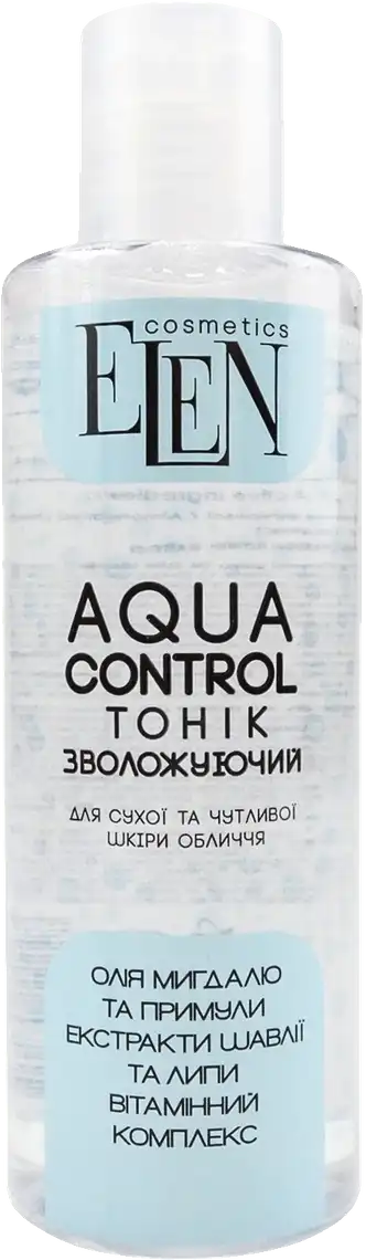 Тонік Elen Cosmetics Aqua control для обличчя зволожуючий 200 мл