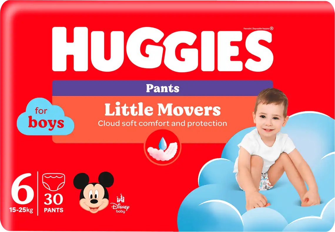 Підгузки-трусики Huggies Pants для хлопчиків розмір 6 15-25 кг 30 шт