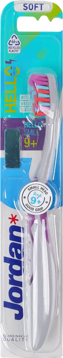 Зубна щітка Jordan Hello Smile середня