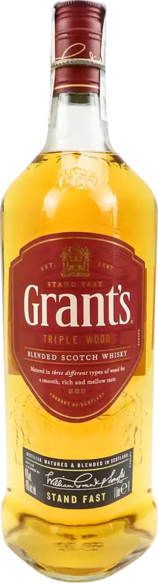Віскі Grant's Triple Wood бленд 40% 1 л