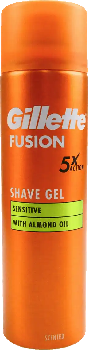 Гель для гоління Gillette Fusion Для чутливої шкіри 200 мл