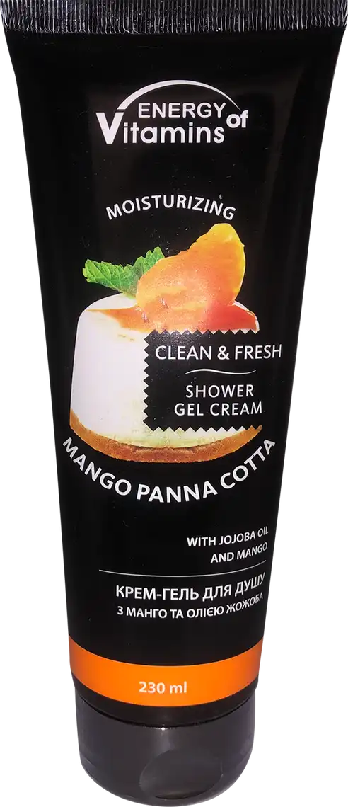 Крем-гель для душу Energy Of Vitamins Mango Panna Сotta 230 мл