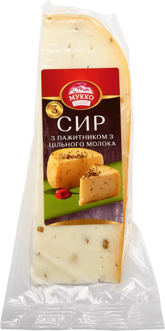Сир Мукко з пажитником 51.7%, ваговий