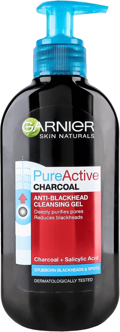 Гель Garnier Чиста шкіра Актив ультраочищуючий з активованим вугіллям 200 мл