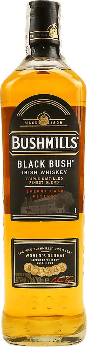 Віскі Bushmills Black 8 років 40% 0.7 л