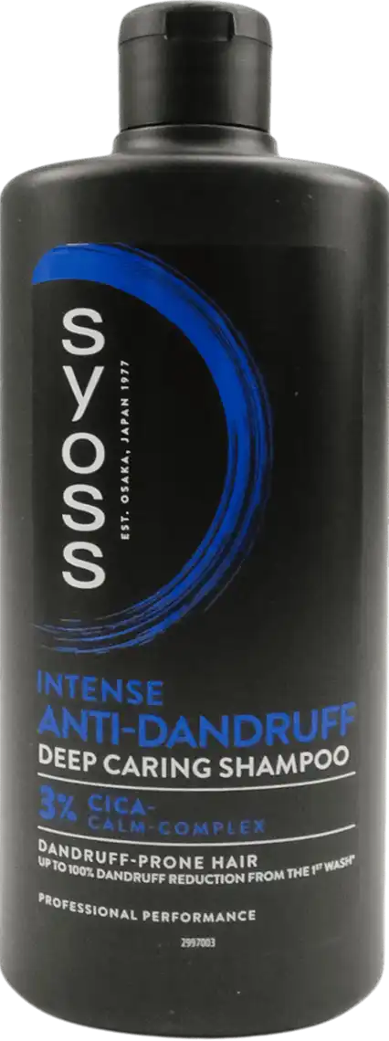 Шампунь Syoss Anti-Dandruff з Центеллою Азіатською для волосся, схильного до лупи 440 мл