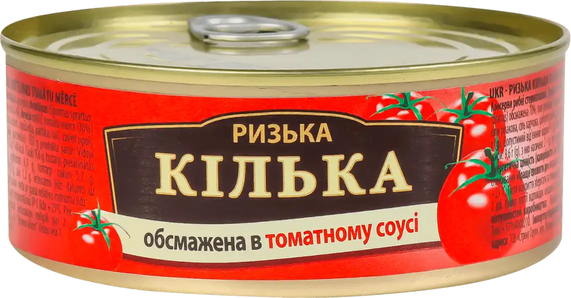 Кілька Brivais Vilnis ризька обсмажена в томатному соусі 240 г