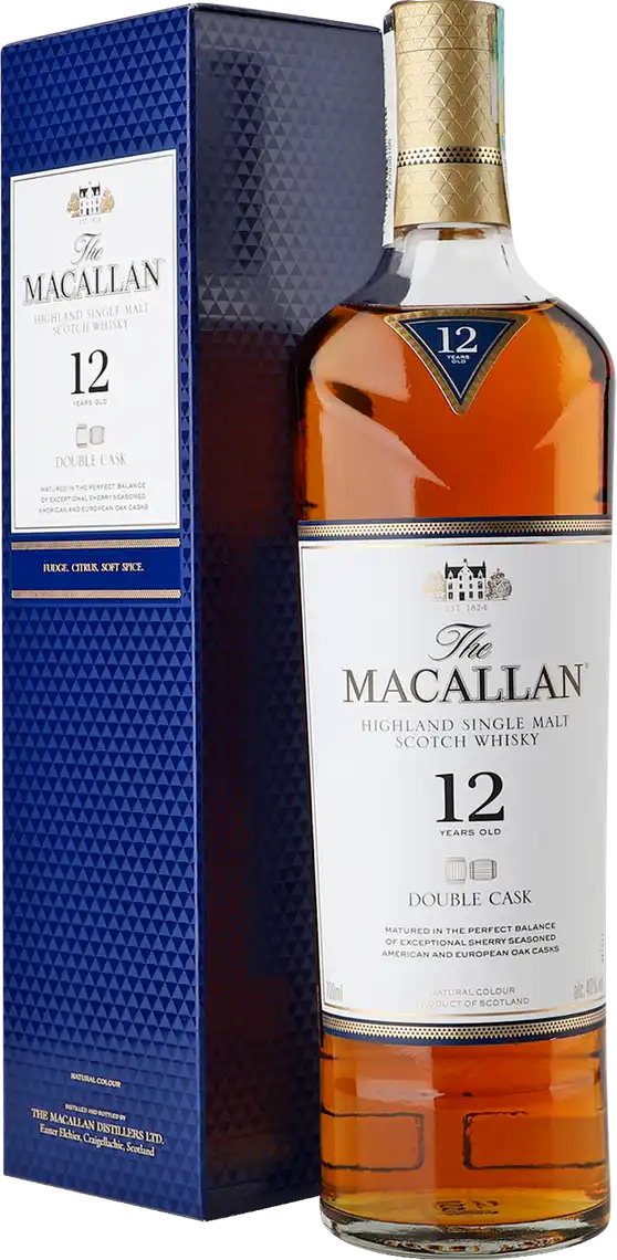 Віскі The Macallan Double Cask Matured односолодовий 12 років витримки 40% 0.7 л