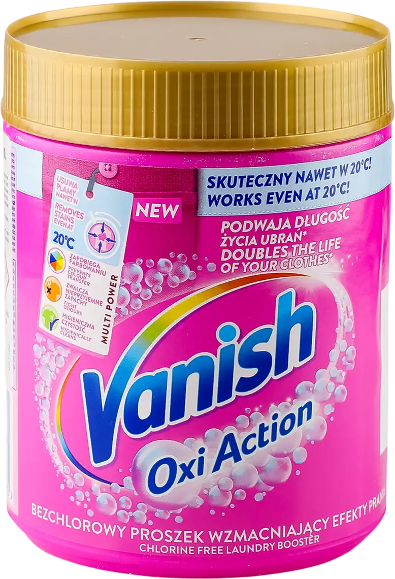 Засіб Vanish Oxi Action для видалення плям для тканин порошкоподібний 470 г