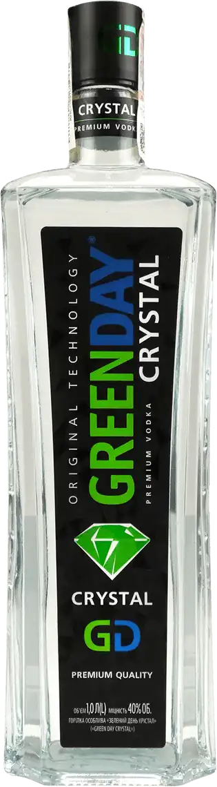 Горілка Green Day Crystal 40% 1 л