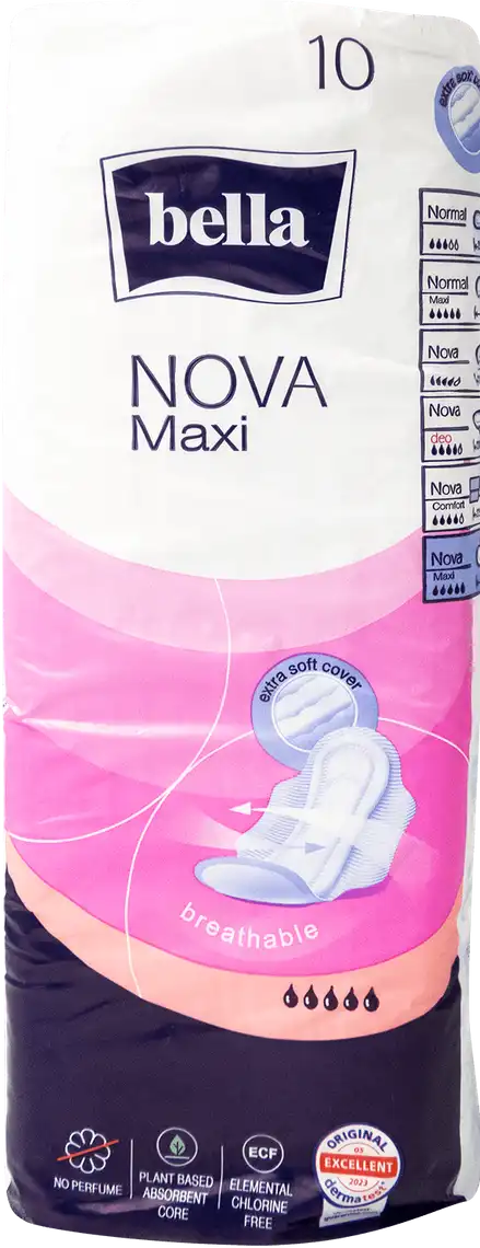 Прокладки гігієнічні Bella Nova Maxi softiplait 10 шт