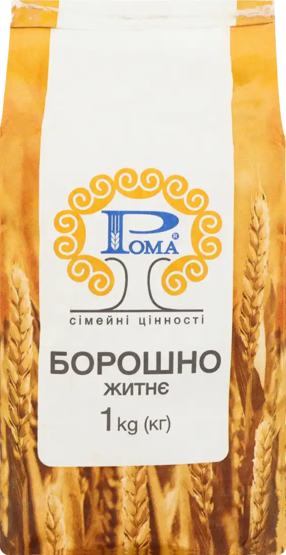 Борошно житнє Рома 1 кг