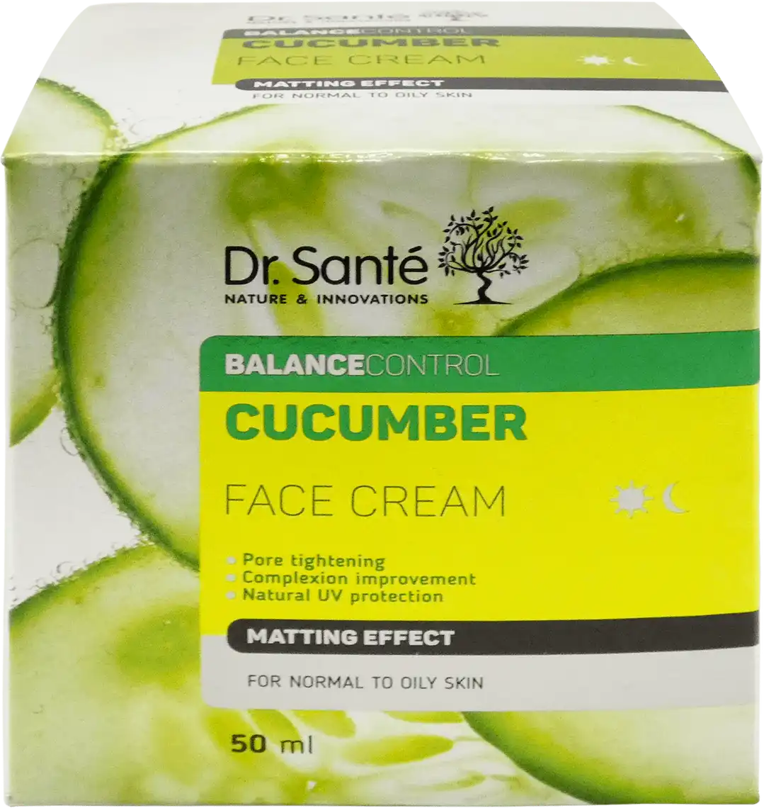 Крем для обличчя Dr.Sante Cucumber Balance Control матуючий 50 мл