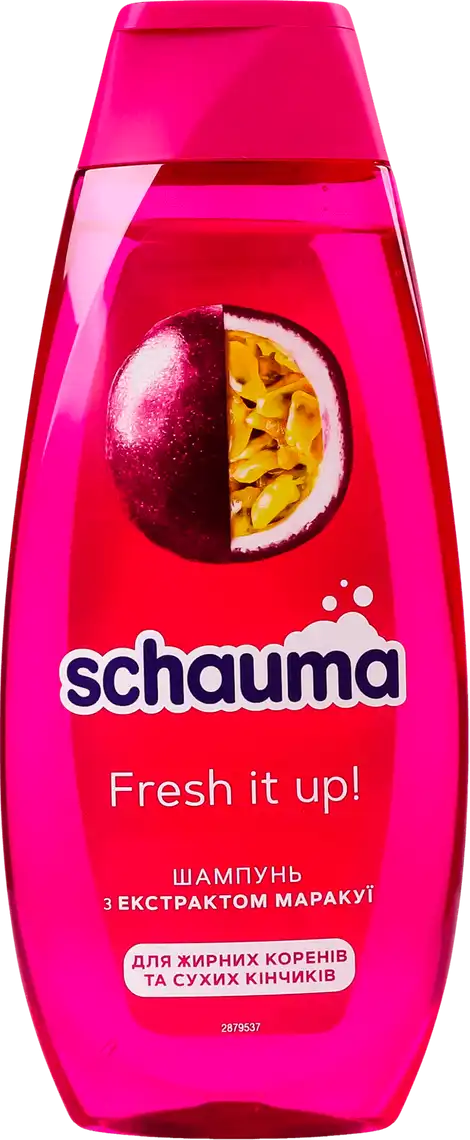 Шампунь Schauma Fresh it Up! для волосся жирних біля коріння і сухих на кінчиках 400 мл