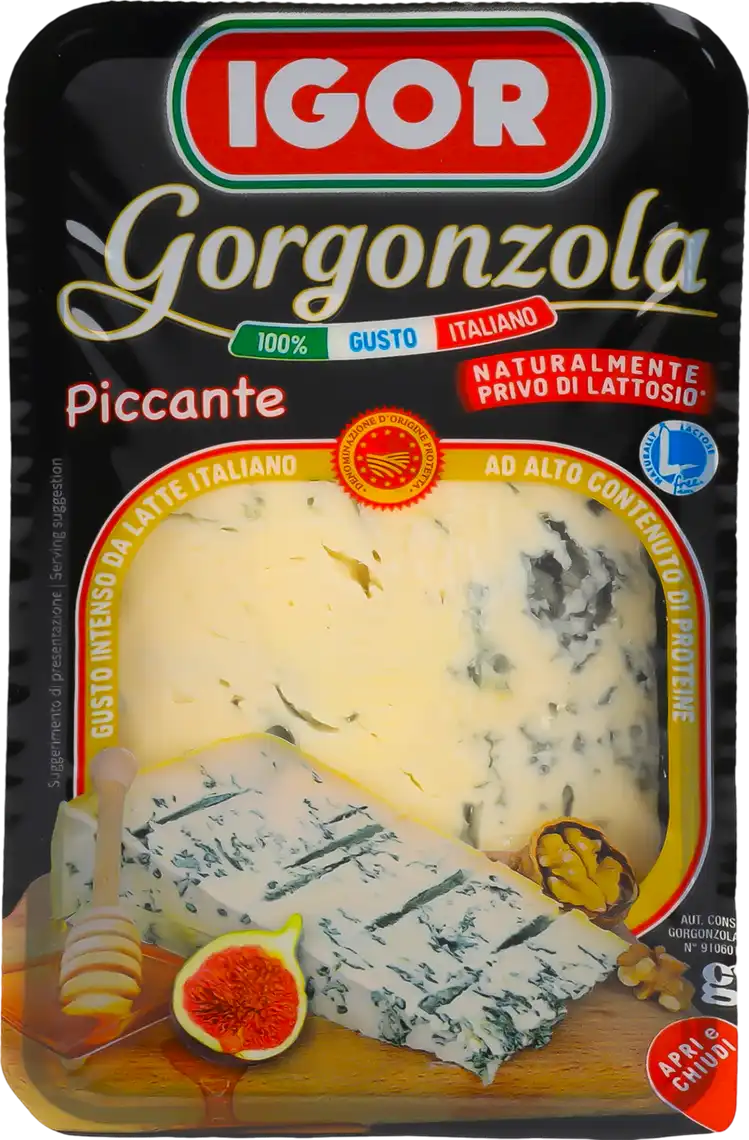 Сир IGOR Gorgonzola Piccante 30% 150 г