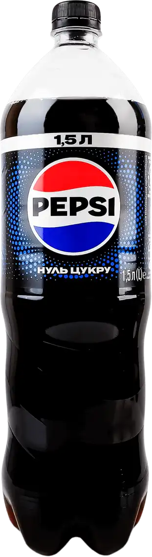 Напій Pepsi Black сильногазований 1.5 л