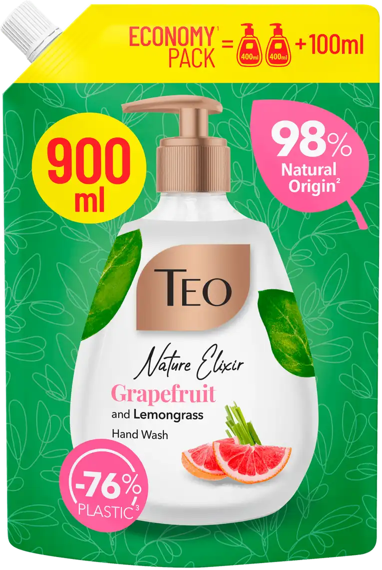 Мило рідке Teo Grapefruit 900 мл