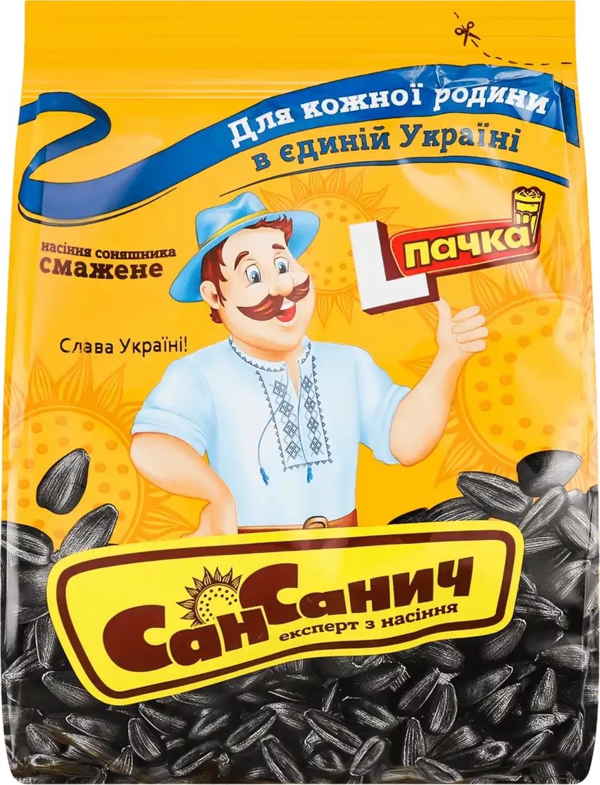Насіння соняшника СанСанич смажене 100 г