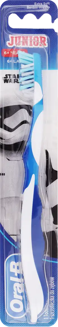 Щітка зубна Oral-B Star Wars Junior для дітей віком від 6 років екстра м'яка 1 шт