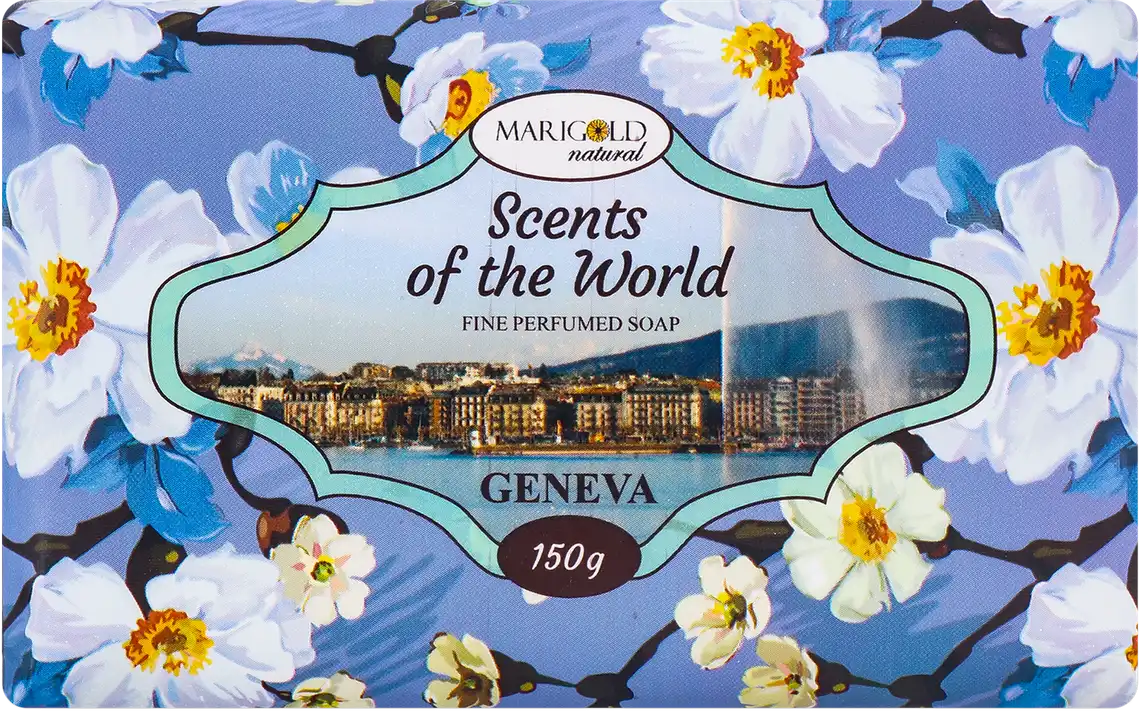 Мило Marigold Natural Scents of the World Geneva парфюмоване 150 г