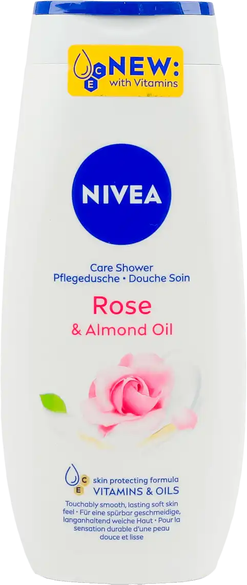 Гель для душу NIVEA Троянда та мигдалева олія 250 мл