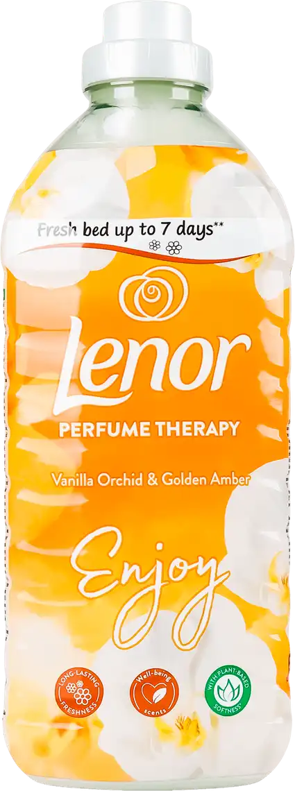 Кондиціонер для білизни Lenor Enjoy Vanilla Orchids&Golden Amber 1200 мл