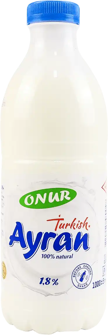 Айран Onur Турецький 1.8 % 1 л