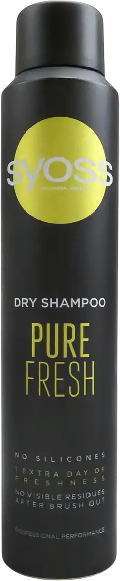 Сухий шампунь Syoss Pure Fresh 200 мл