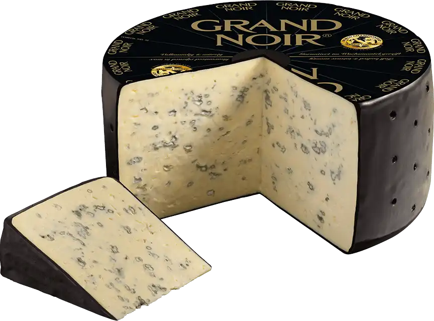 Сир Kaserei DorBlu Grand Noir 60% ваговий