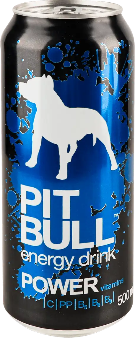 Напій енергетичний Pit Bull Power безалкогольний сильногазований 500 мл