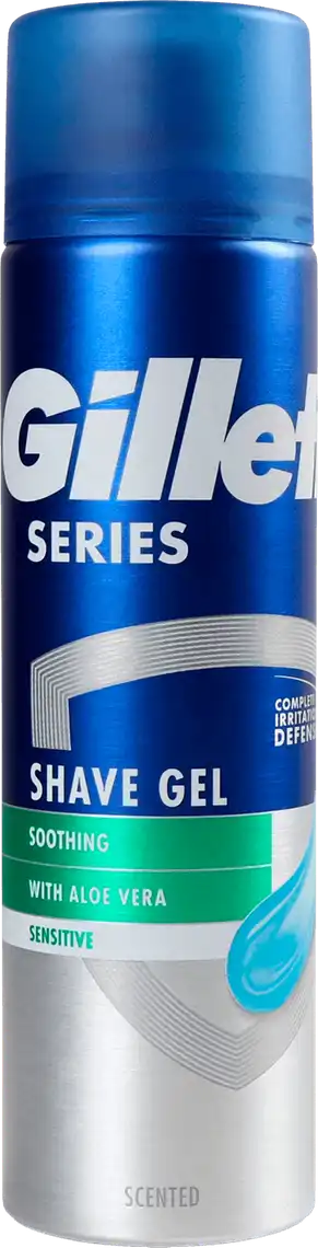 Гель для гоління Gillette Series Sensitive Skin Для чутливої шкіри 200 мл