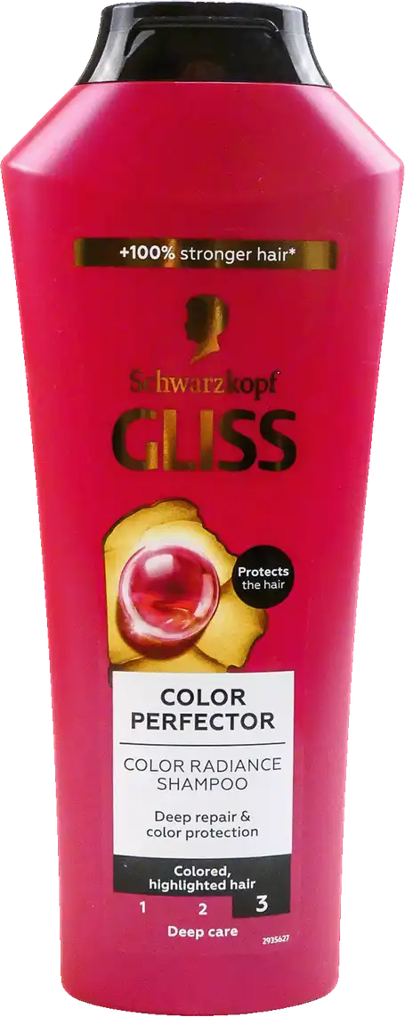 Шампунь Gliss Kur Color Perfector для фарбованого та мелірованого волосся 400 мл
