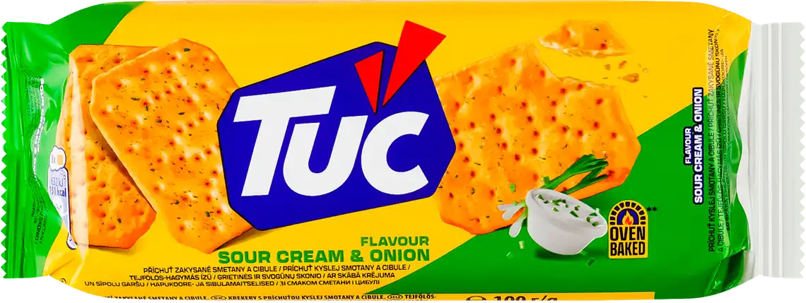 Крекер Tuc Mini Сметана-цибуля 100 г
