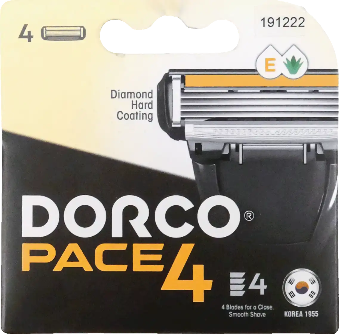 Картридж Dorco Pace4 чоловічий 4 шт
