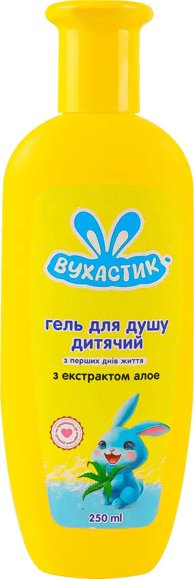 Гель для душу Вухастик дитячий з екстрактом алое 250 мл