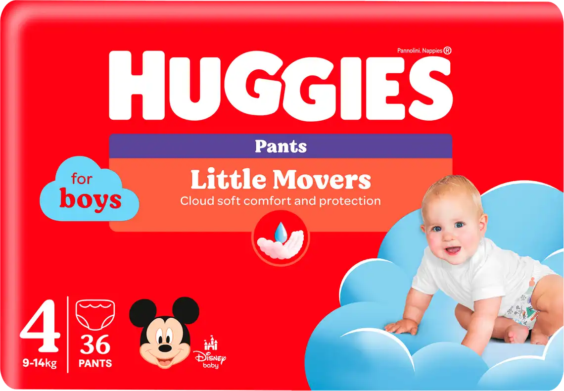 Підгузки-трусики Huggies Pants для хлопчиків розмір 4 (9-15 кг) 36 шт.
