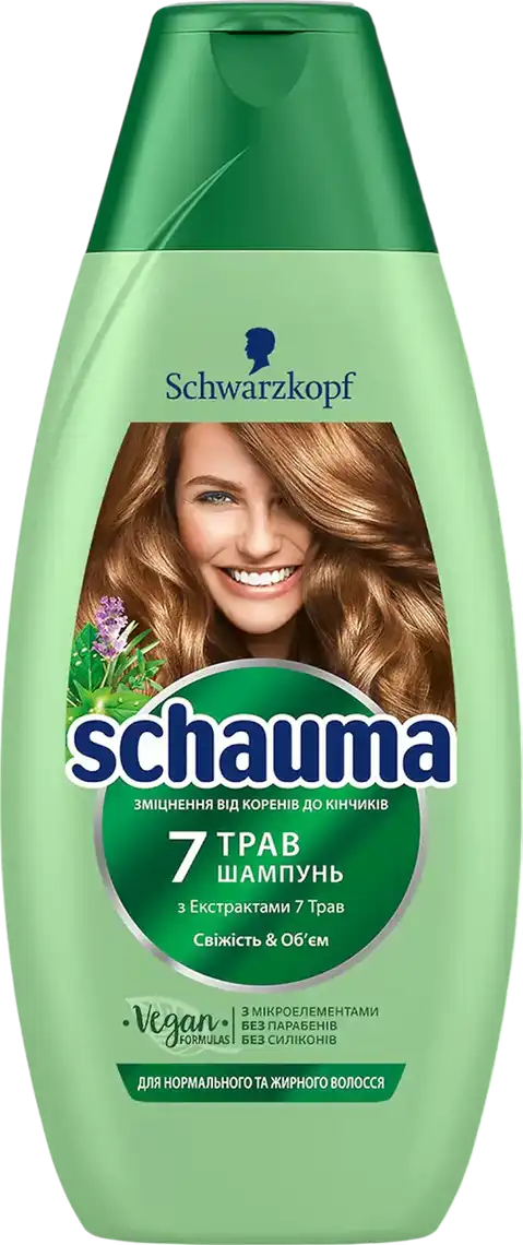 Шампунь Schauma 7 трав 400 мл