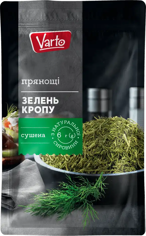 Зелень кропу Varto сушена 6 г