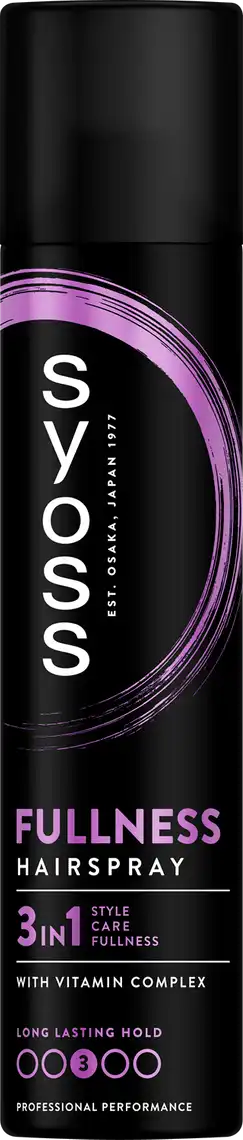 Лак для волосся Syoss Fullness 5 фіксація 4 300 мл