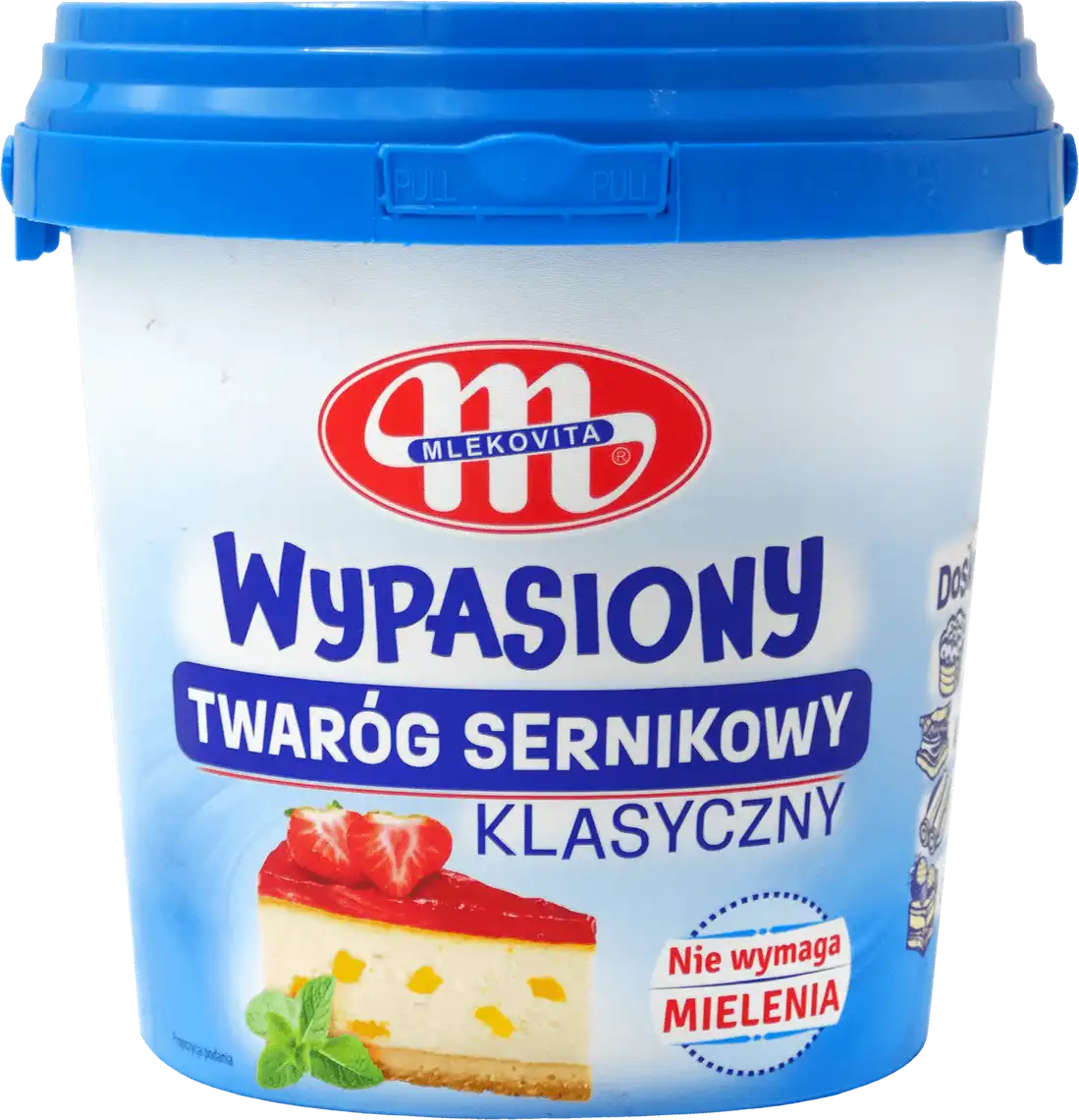 Сир Mlekovita для запіканок та сирників 6,5% 1 кг