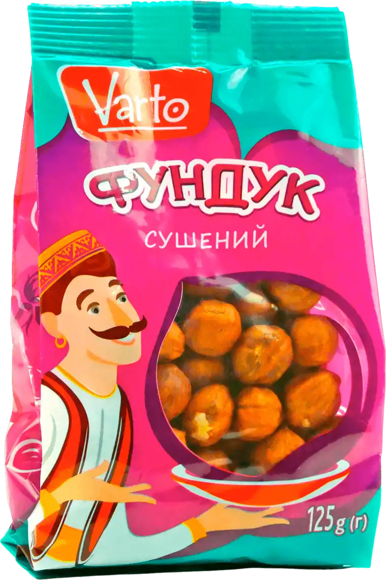 Фундук Varto сушений 125 г