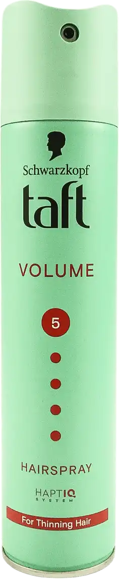 Лак для волосся Taft Volume Об'єм Мегафіксація 250 мл