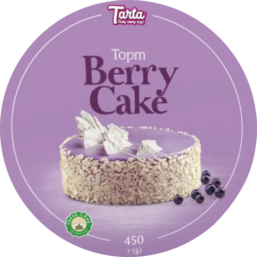 Торт Tarta Berrу Cake бісквітний 450 г