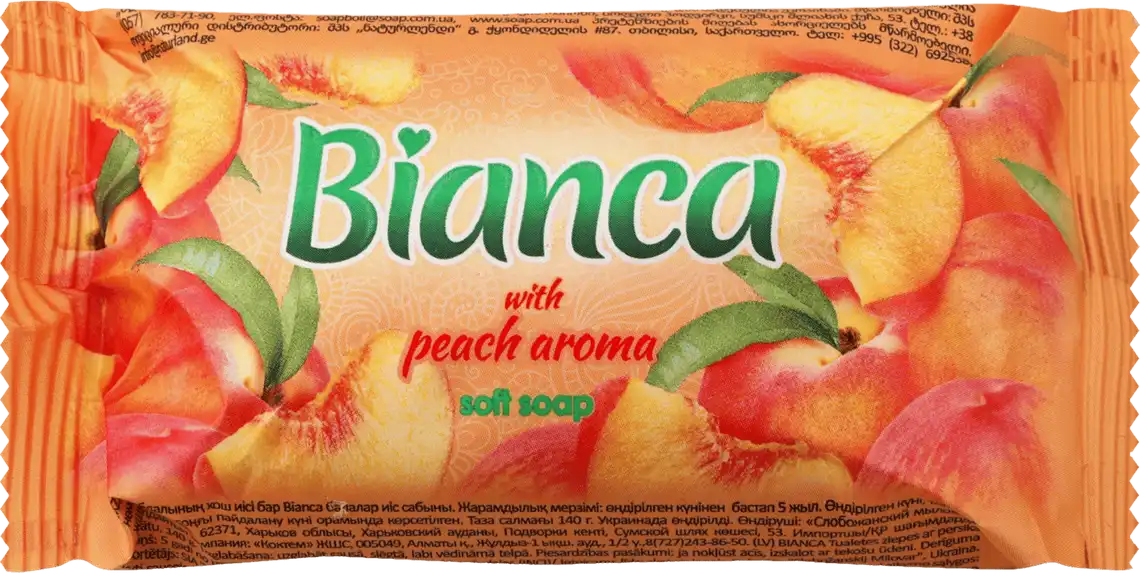 Мило Bianca Peach Aroma туалетне 140 г